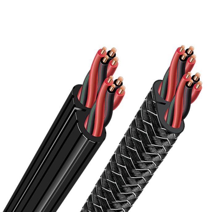 Cablu boxe bulk Audioquest Rocket 44, impletit, vanzare la metru