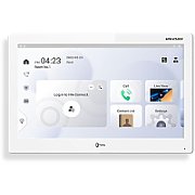 Post interior videointerfon 10.1inch cu Android, Hikvision DS-KH9510- WTE1B WIFI, apelare video si deschidere usa din aplicatia mobila, Plug & play, ecran: 10.1-inch cu touch sceen, rezolutie: 1024 × 600, audio bidirectional (microfon si difuzor incorporate), interfata retea: 10/100 Mbps_1