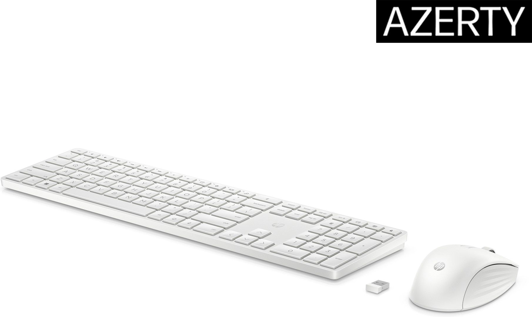 KEYBOARD +MOUSE WRL 650/COMBO WHITE 4R016AA HP_3