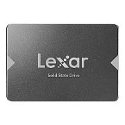 LEXAR NS100 256GB SSD, 2.5”, SATA (6Gb/s), up to 520MB/s Read and 440 MB/s write EAN: 843367116195_1