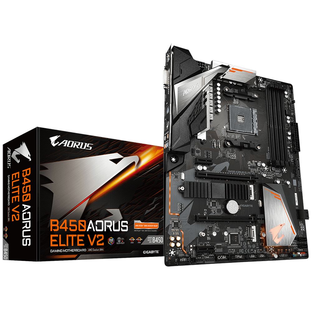 Placa de baza Gigabyte B450 AORUS ELITE V2, Socket AM4_2