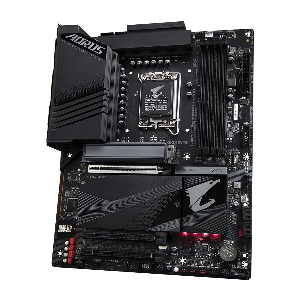 Placa de baza GIGABYTE Z790 AORUS ELITE AX DDR4 LGA 1700, Z790 Express Motherboard - 4x DDR5 - M.2 PCIe 4.0 - USB 3.2 - PCI-Express 5.0 16x - LAN 2.5 GbE - Wi-Fi 6E_4