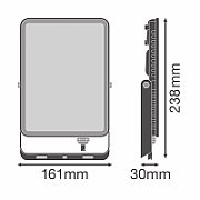 Proiector LED Ledvance FLOODLIGHT ESSENTIAL, 50W, 220-240V, 4500 lm, lumina neutra (4000K), IP65, 23.8x3x16.1cm, aluminiu, Negru_4