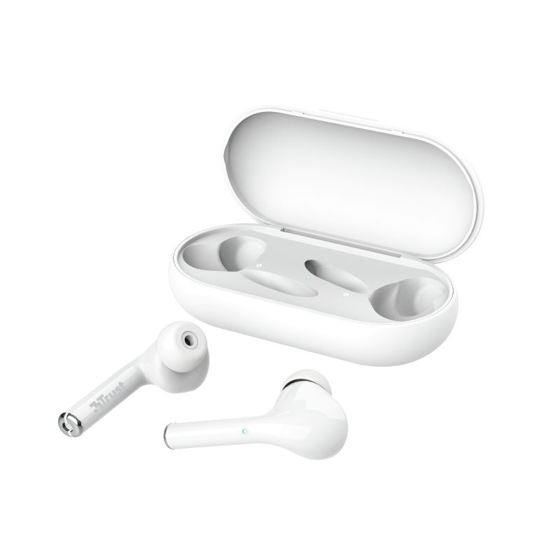 Casti Trust Nika Touch Stylish, bluetooth, white_2