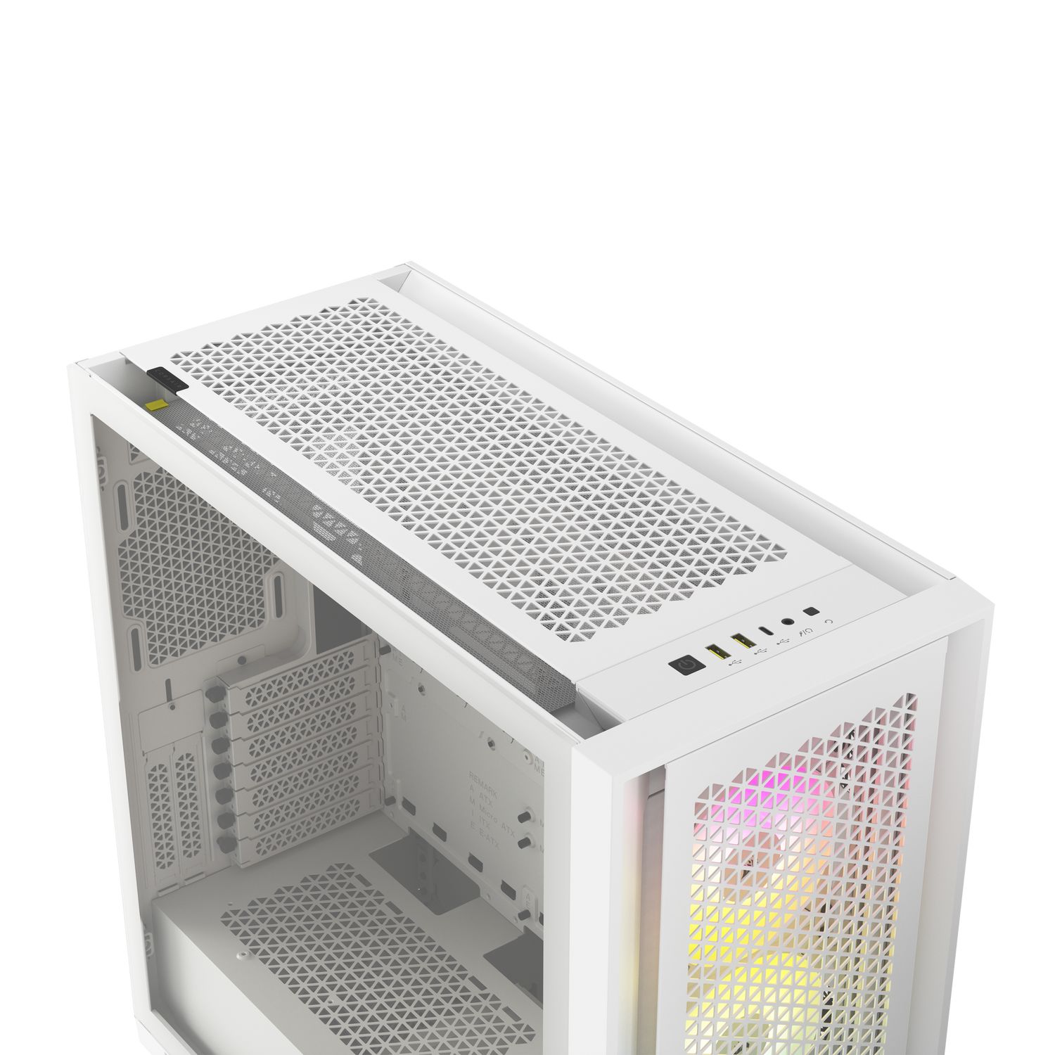 CORSAIR iCUE 5000D RGB Airflow Mid-Tower True White_4