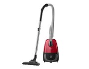 Aspirator cu sac Philips PowerGo FC8243/09, 750 W, 3L, filtru antialergic, Rosu