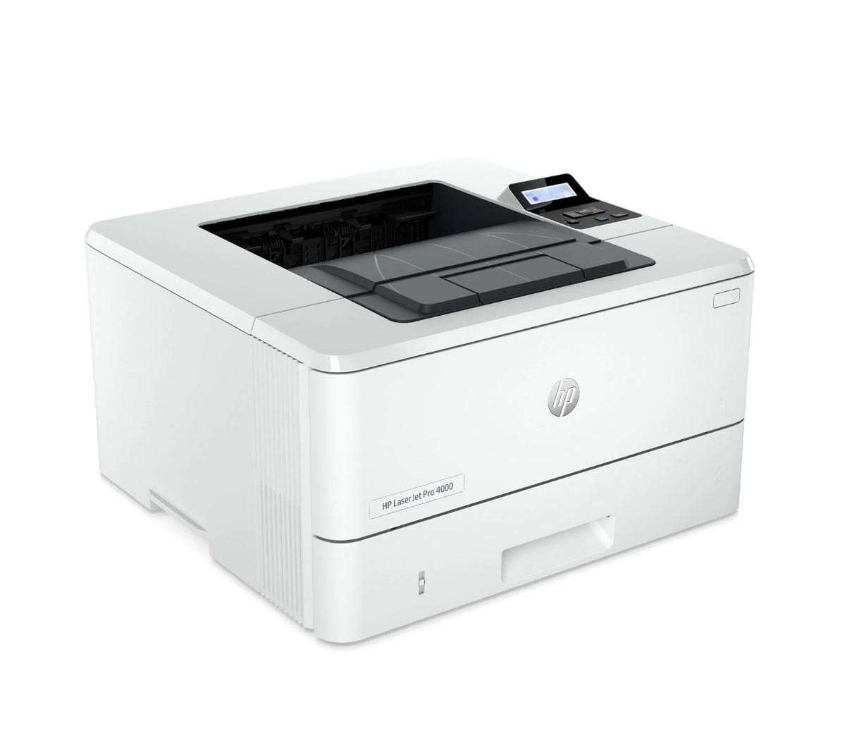 Imprimanta Laser Mono HP LaserJet PRO 4002DNE; A4, duplex, viteza printare 40ppm Rezolutie printare:1200x1200dpi, memorie 256MB, max 1.5GB, procesor 1.2 GHz, fpo 6.1 sec, limbaje HP PCL 6, HP PCL 6, HP PCL 5e, HP postscript level 3 emulation, PDF, URF, PWG Raster, alimentare hartie: 350coli_2