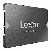 LEXAR NS100 512GB SSD, 2.5”, SATA (6Gb/s), up to 550MB/s Read and 450 MB/s write EAN: 843367116201_1