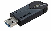 USB Flash Drive Kingston 64GB Data Traveler Exodia Onyx, USB 3.2 Gen1, Black_1