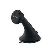 Canyon CH-6 Car Holder for Smartphones,magnetic suction function ,with 2 plates(rectangle/circle), black ,97*67.5*107mm 0.068kg_2