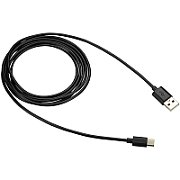 CANYON UC-2 Type C USB 2.0 standard cable, Power & Data output, 5V 1A, OD 3.2mm, PVC Jacket, 2m, black, 0.036kg_1