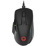 LORGAR Jetter 357, gaming mouse, Optical Gaming Mouse with 6 programmable buttons, Pixart ATG4090 sensor, DPI can be up to 8000, 30 million times key life, 1.8m PVC USB cable, Matt UV coating and RGB lights with 4 LED flowing mode, size:124.90*71.65*41.36mm, 75g_1