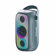 Boxa portabila Serioux PartyBoom, putere RMS: 55W, raport S/N  >70dB, T.H.D.: <0.3%, frecventa : 40Hz~20KHz, baterie: 7.4V 3600Mah , functie TWS, functie Extra Bass, 8 moduri de iluminare RGB , IPX5 Waterproof/Bluetooth/USB/TF card/AUX_6