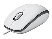 Logitech Mouse M100 Optical white Karton_1