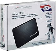 USB Gehäuse SATA-HDD 2.5 Alu USB3.0 LC-POWER black