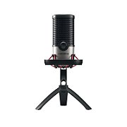 CHERRY Streaming UM 6.0 ADVANCED Microphone black/silver +++ USB-Mikrofon für Streaming und Office mit Shock Mo_1