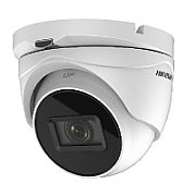 Camera supraveghere Hikvision TURRET DS-2CE79U7T-AIT3ZF(2.7-13.5mm) 8.29 MP, 3840 × 2160 resolution, 130 dB true WDR, 3D DNR, 2.7 mm to 13.5 mm varifocal lens, auto focus, Smart IR, up to 60 m IR distance, 4 in 1 video output (switchable TVI/AHD/CVI/CVBS), IP67,Temperatura de functionare: -40 °C to_1