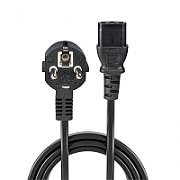 Cablu alimentare schuko Lindy IEC C13, 3m, negru  Description  Schuko 2 Pin Plug to IEC C13 Fully moulded Total length: 3m Colour: Black  https://www.lindy-international.com/IEC-Mains-Cable-3m.htm?websale8 =ld0101.ld021102&pi=30336&ci=80_1