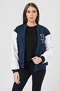 W JACHETA BOMBER  NAVY M_1