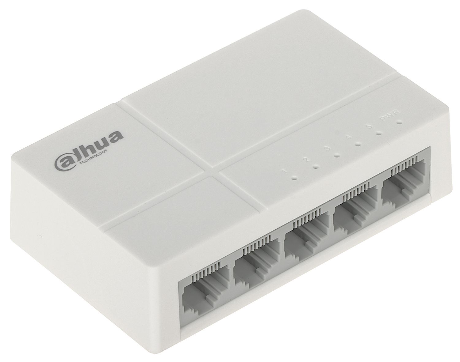 Switch Dahua PFS3005-5ET-L, 5 porturi 10 / 100 Mbps
