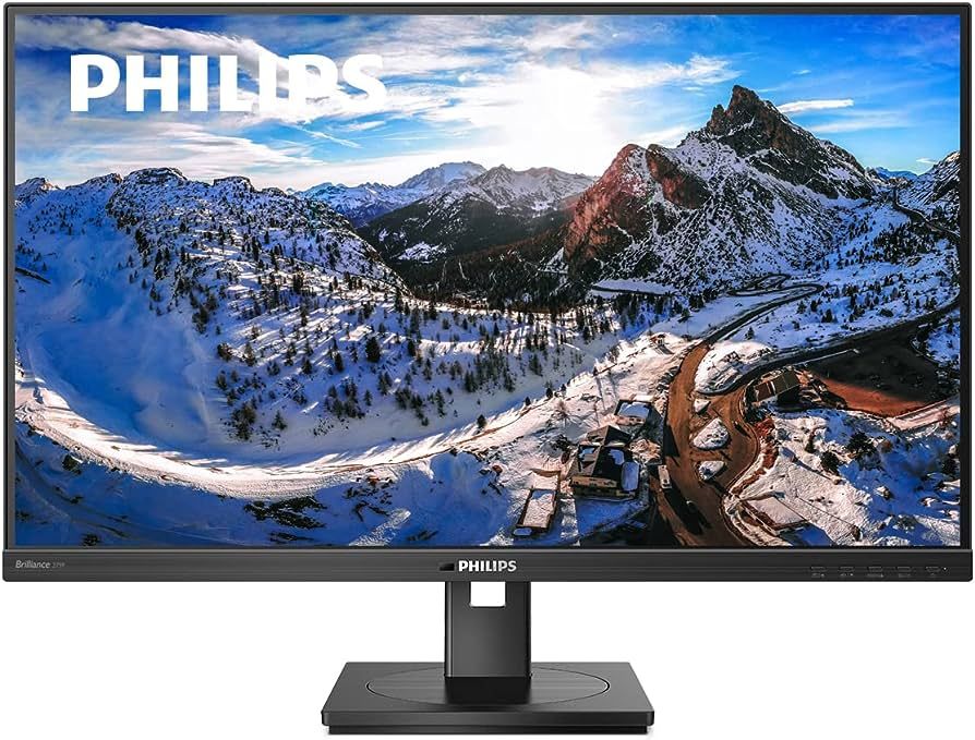 Monitor 27 inch LED Philips 279P1 3840 x 2160 pixeli, 60 Hz, 4 ms, Negru