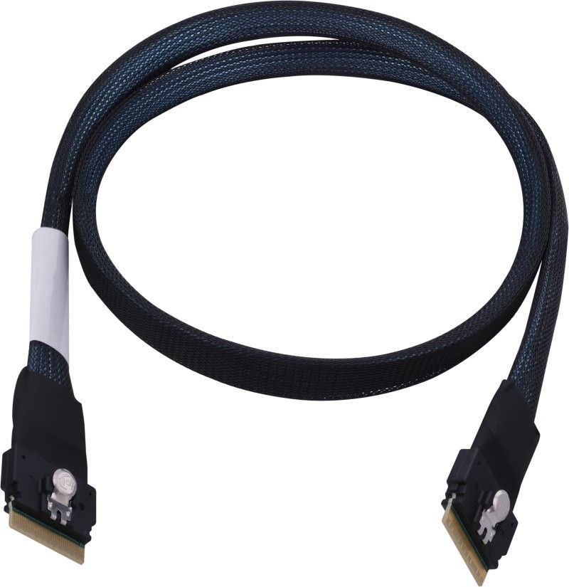 Adaptec Kabel SFF8654 -> 2  x4 SFF8654 intern 0.8m SlimSAS - SlimSAS