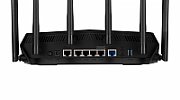 ASUS TUF Gaming AX6000 Dual Band WiFi 6 Gaming Router, Network Standard: IEEE 802.11a, IEEE 802.11b, IEEE 802.11g, WiFi 4 (802.11n), WiFi 5 (802.11ac) WiFi 6 (802.11ax), IPv4, IPv6, AX6000- 1148+4804 Mbps, 6 antene externe, Procesor: 2.0 Ghz, Memorie: 512Mb ram, 256 flash, Dual- band  2.4GHz / 5GHz_2