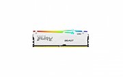 Memorie RAM Kingston, DIMM, DDR5, 32GB, 6000MHz, CL36, 1.35V, FURY Beast White, RGB, Kit of 2_2