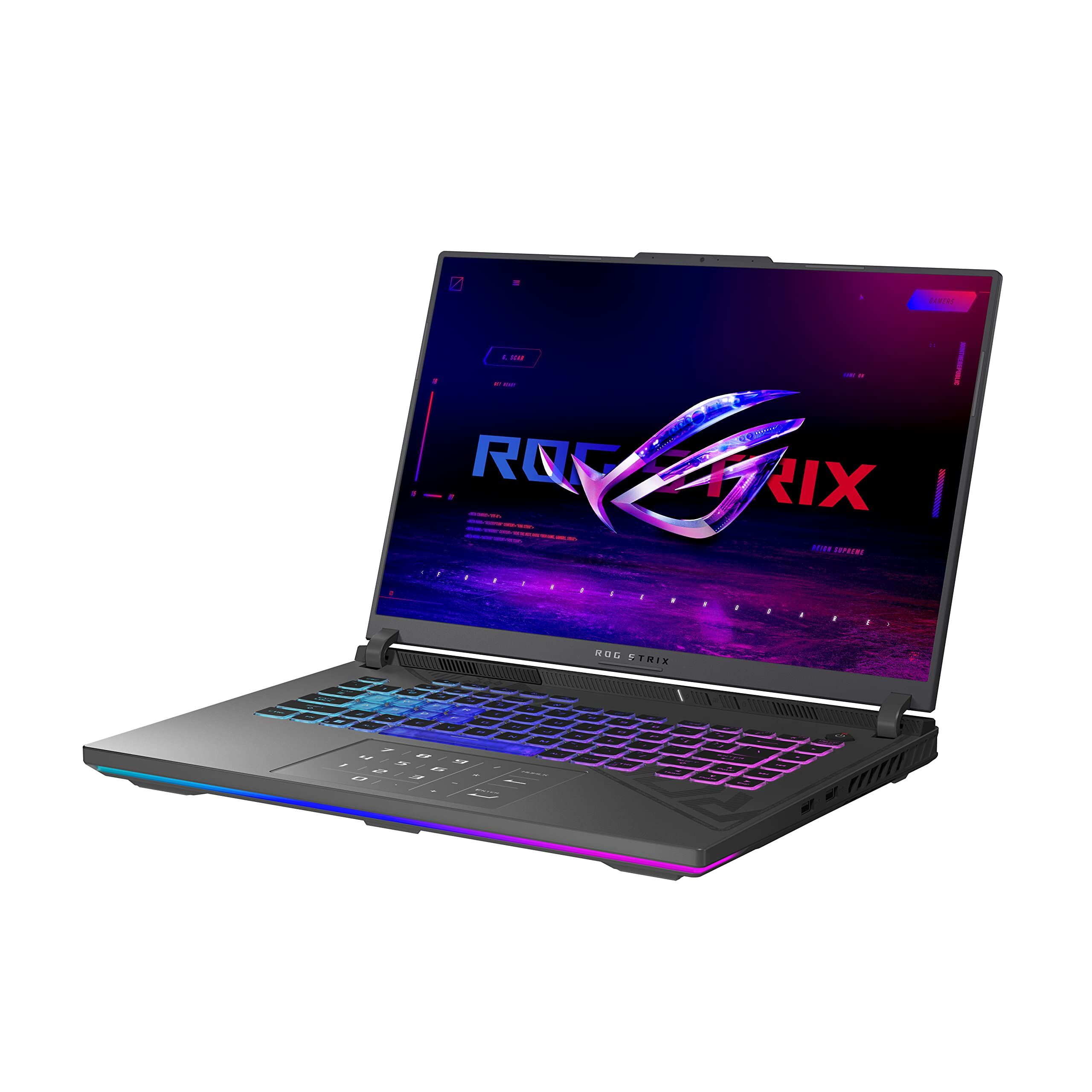 ASUS Strix G614JU IntelÂ CoreÂ i7 13th Gen 16inch QHD+ 240Hz IPS 16GB 512GB PCIe 4.0 M.2 GN21-X2 6GB NoOS 2Y Eclipse Gray_2