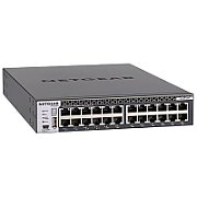 Switch NetGear XSM4324CS-100NES, 24 porturi 100 / 1000 / 10000 MBs