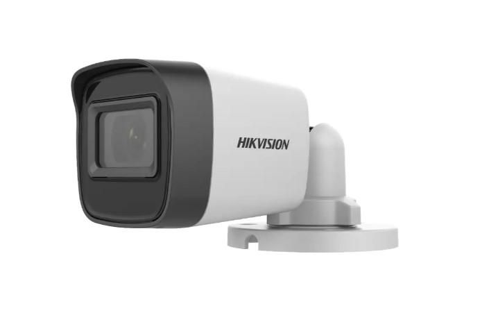 Camera supraveghere Hikvision DS-2CE16D0T-IRPE(3.6mm) 2 MP PoC Fixed Mini Bullet,  IR: up to 20 m IR distance, Digital WDR, SNR > 62 dB, 2D DNR, 1 HD analog output, Dimension Φ 70 mm × 154.5 mm, Weight 400 g, Operating Condition -40 °C to 60 °C._1
