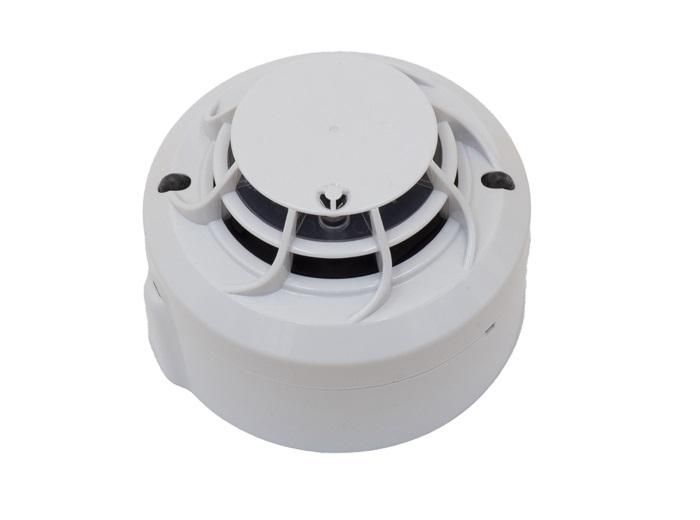 Honeywell Detector multicriterial, optic, termic & IR MORLEY 22051TLE- RFTehnologie:wireless mesh network de comunicare bidirectionala,2 cai de comunicare catre fiecare dispozitiv radio, 18 canale RF la 865 Mhz - 870 Mhz Putere transmitere:<25mW e.r.p. Alimentare:4 baterii CR123A 3 V, durata