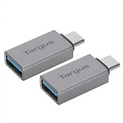 Targus Adaptor USB-C la USB-A, 2pcs, gri_1