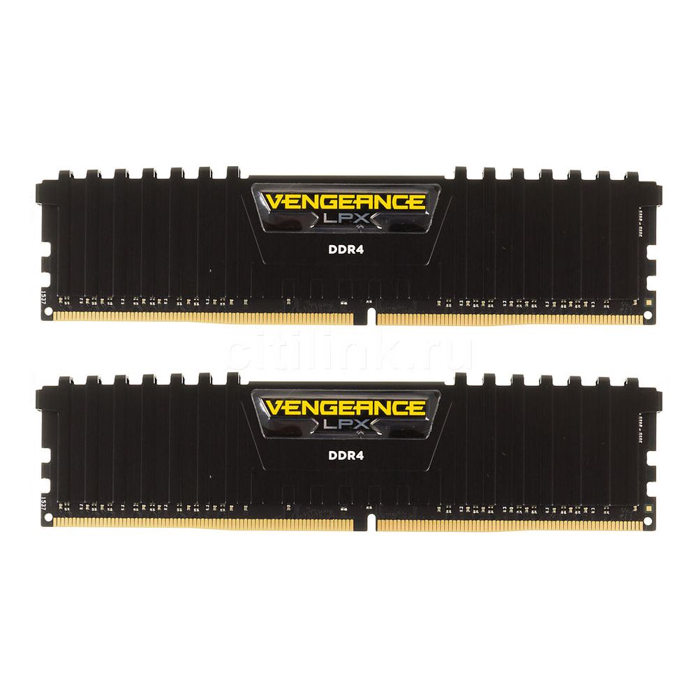 Memorie Corsair Vengeance LPX 32 GB DDR4 2133 MHz CL13, kit 2 x 16 GB, XMP 2.0, Negru