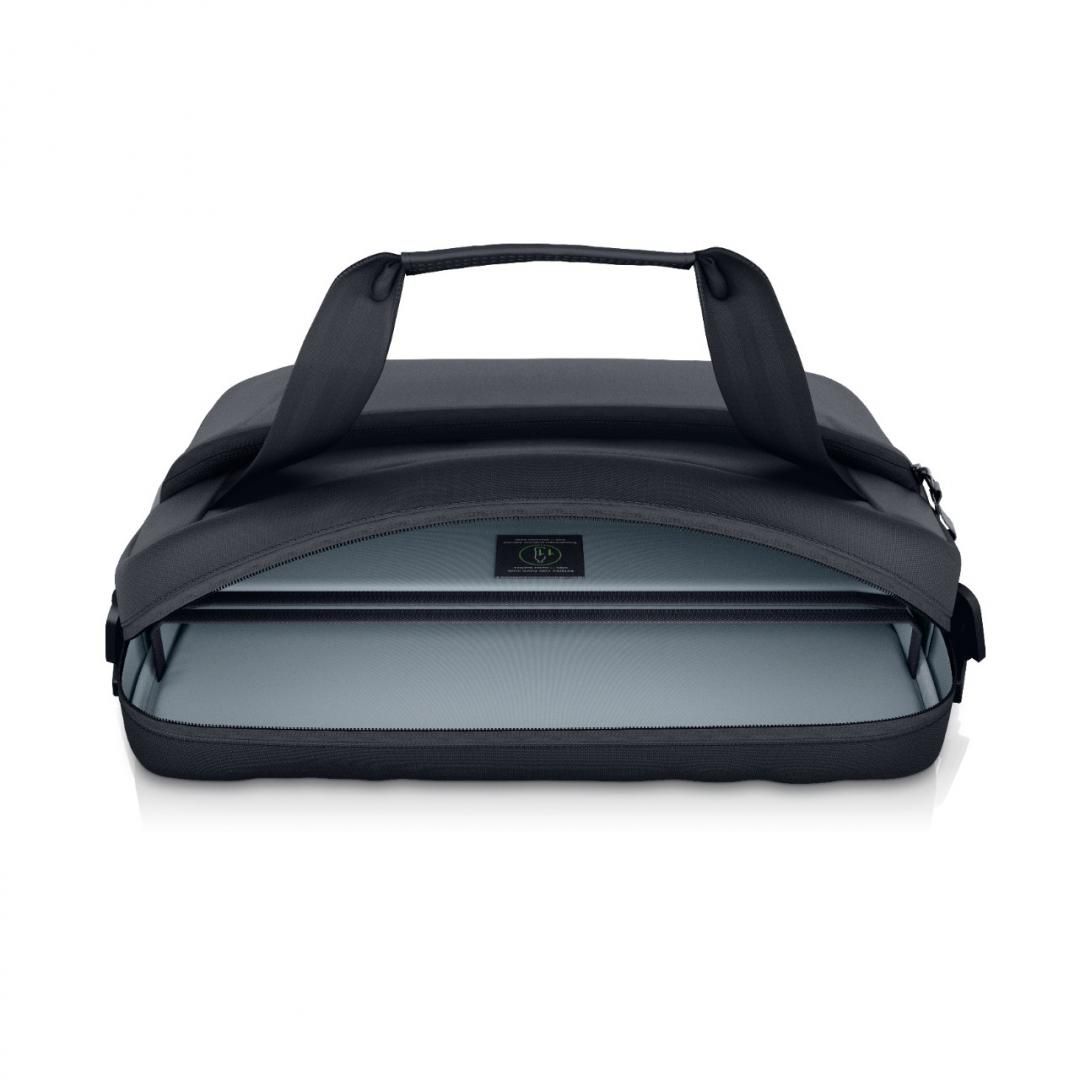 Dell EcoLoop Pro Slim Briefcase 15, Color: Black, Laptop Compatibility: Fits most laptops with screen sizes up to 15.6