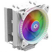 CPU Cooler URANUS White ARGB PWM  TECHNICAL DATA Socket Compatibility: Intel: LGA 115x/ 1200/ 1700; AMD: AM4 TDP: up to 200W Heatsink Installation: with Backplate Heatsink Dimensions: 155 x 125 x 81 mm (with fan) Heatsink Material: Aluminum Heat Pipes: 4x, Copper Fan Dimensions: 120 x 120 x 25 mm_2