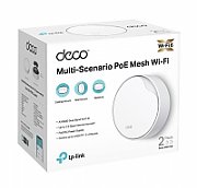 TP-Link AX3000 whole home mesh Wi-Fi 6 System, Deco X50-POE(2-pack); Dual- Band, Standarde Wireless: IEEE 802.11ax/ac/n/a 5 GHz, IEEE 802.11ax/n/b/g 2.4 GHz ,viteza wireless: 5 GHz: 2402 Mbps, 2.4 GHz: 574 Mbps, 2 x antene interne, 2×2 MU-MIMO, Mod Router, Mod Access Point, interfata: 1 x_1