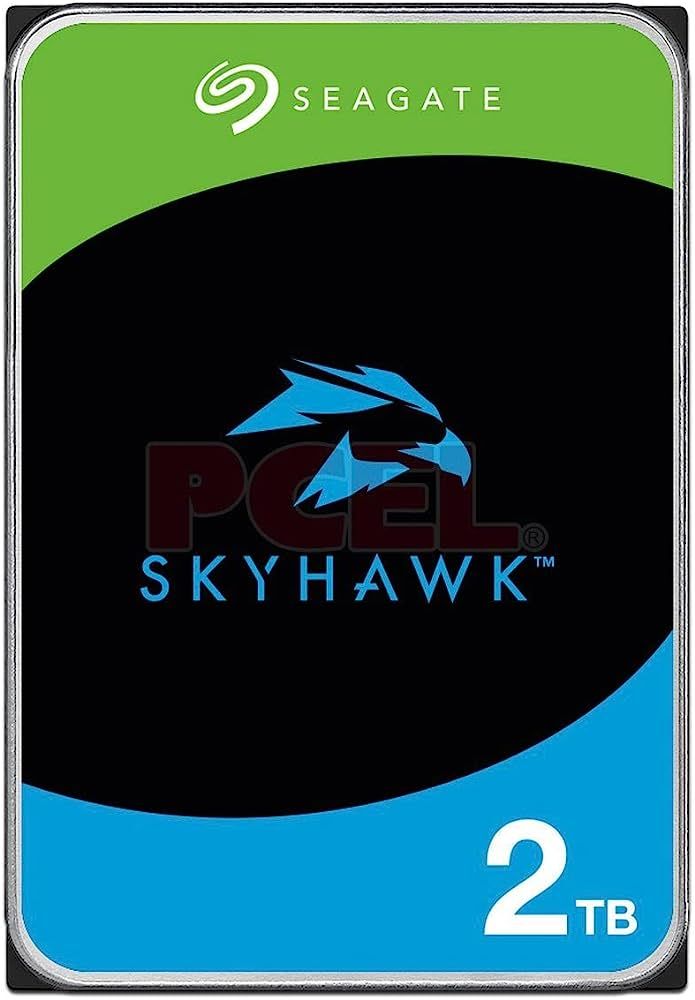 HDD Video Surveillance SEAGATE SkyHawk 2TB CMR, 3.5'', 256MB, SATA, Rescue Data Recovery Services 3 ani, TBW: 180