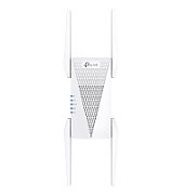 TP-link AXE5400 Wi-Fi6E Mesh Range Extender, Tri-Band, RE815XE, 1 Port Ethernet Gigabit, 2 Antene externe, Standarde Wireless: IEEE 802.11ax 6 GHz, IEEE 802.11a/n/ac/ax 5 GHz, IEEE 802.11b/g/n/ax 2.4 GHz, 4x antene externe, Viteza wireless: 574 Mbps în banda de 2.4 GHz, 2402 Mbps în banda de 5 GHz_2