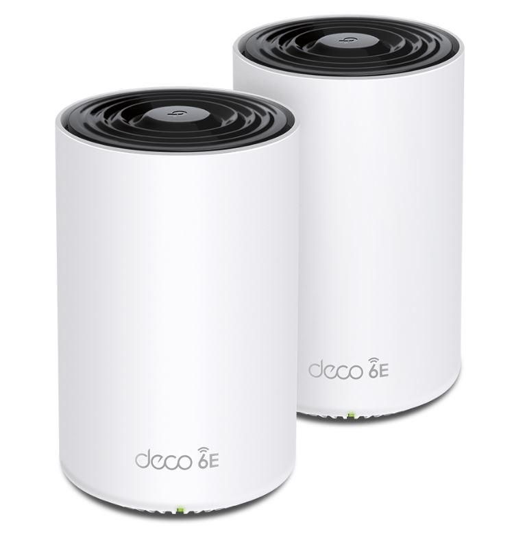 TP-Link AXE5400 whole home mesh Wi-Fi 6 Tri-Band System, Deco XE75(2- pack); Standarde Wireless: IEEE 802.11ax 6 GHz,  IEEE 802.11ax/ac/n/a 5 GHz, IEEE 802.11ax/n/b/g 2.4 GHz, Viteza wireless: 6 GHz: 2402 Mbps (802.11ax, HE160), 5 GHz: 2402 Mbps (802.11ax, HE160), 2.4 GHz: 574 Mbps (802.11ax)_3