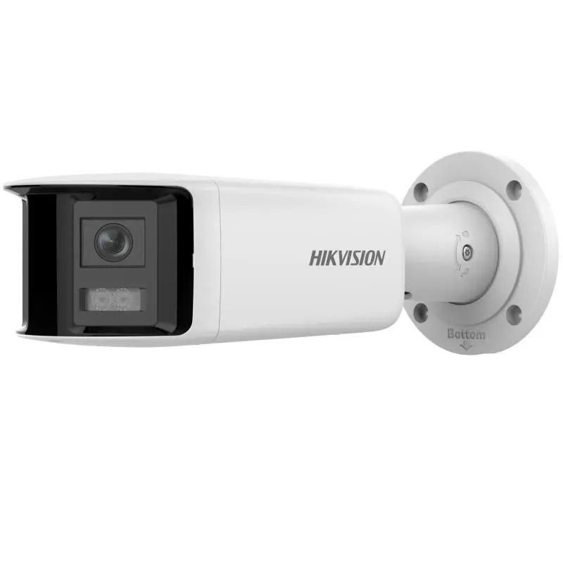 Camera supraveghere Hikvision IP Bullet DS-2CD2T46G2P-ISU/SL(2.8mm)(C) 4 MP Panoramic AcuSense Fixed focal lens, dual lens, 2.8 mm, Image Sensor 2 × 1/2.5  Progressive Scan CMOS, Max. Resolution 3040 × 1368/ 4Mp, (WDR) 120 dB,SNR ≥ 52 dB,Image Enhancement BLC, HLC, 3D DNR, Ethernet Interface 1 RJ45