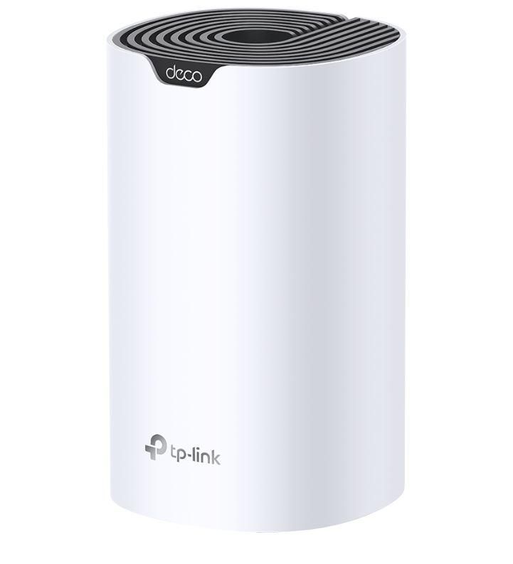 TP-Link Sistem Mesh Wi-Fi pentru întreaga casă AC1900, DECO S7(1- PACK);WI-FI 5, Standarde wireless: IEEE 802.11ac/n/a 5 GHz, IEEE 802.11n/b/g 2.4 GHz, viteza wireless: 5 GHz: 1300 Mbps, 2.4 GHz: 600 Mbps, 3 x antene interne, MU-MIMO, Mod Router, Mod Access Point, interfata: 3 x 10/100/1000._2