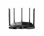 Wireless Router Tenda, RX27PRO;  AXE5700, TRI-Band Gigabit Wi-Fi 6 Router, Standarde si protcoale: IEEE802.3, IEEE802.3u,IEEE802.3ab, interfata: 1*10/100/1000Mbps WAN port, 3*10/100/1000Mbps LAN ports, 5 x Antene externe, Dimensiuni: 261*168*60mm, Viteza wireless: 6GHz:Up to 2402Mbps, 5GHz:Up to_2