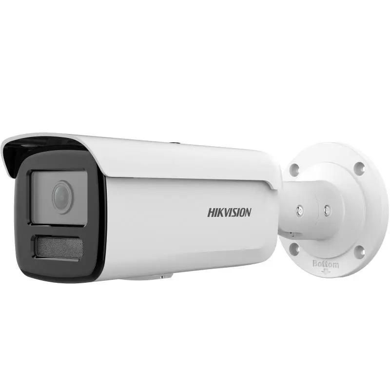 Camera supraveghere Hikvision IP Bullet DS-2CD2T23G2-4I 2.8mm D 2MP 1/2.8  Progressive Scan CMOS rezolutie 1920 ×1080@30fps Color: 0.01 Lux @ (F1.2, AGC ON) lentila: 2.8mm distanta IR: 80 metri H.265+, H.265, H.264+, H.264 Three streams 120dB WDR/BLC/3D DNR/ROI/HLC detectie intrusi