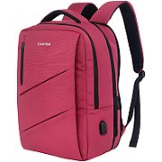 CANYON BPE-5, Laptop backpack for 15.6 inch, Product spec/size(mm): 400MM x300MM x 120MM(+60MM), Red, EXTERIOR materials:100% Polyester, Inner materials:100% Polyestermax weight (KGS): 12kgs_1