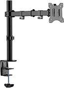 SUPORT de birou LOGILINK, pt 1 TV/monitor plat, diag. max 32 inch, rotatie, inclinare, pivotare, max 8 kg, 