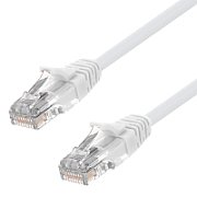 PATCH CORD FTP SPACER Cat6, cupru-aluminiu, 1 m, alb, AWG26, 