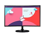 MONITOR SAMSUNG LS24C360EAUXEN 24 inch, Curvature: 1800R , Panel Type: VA, Resolution: 1920x1080, Aspect Ratio: 16:9,  Refresh Rate:60Hz, Response time GtG: 4ms, Brightness: 250 cd/m², Contrast (static): 3000 : 1, Viewing angle: 178º(R/L), 178º(U/D), Color Gamut (NTSC/sRGB/Adobe RGB/DCI-P3): 72%_1