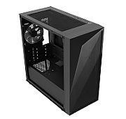 CARCASE Cooler Master CMP 320L, M-ATX,U3+U2,W/O ODD,TG,Rear black FAN*1, 