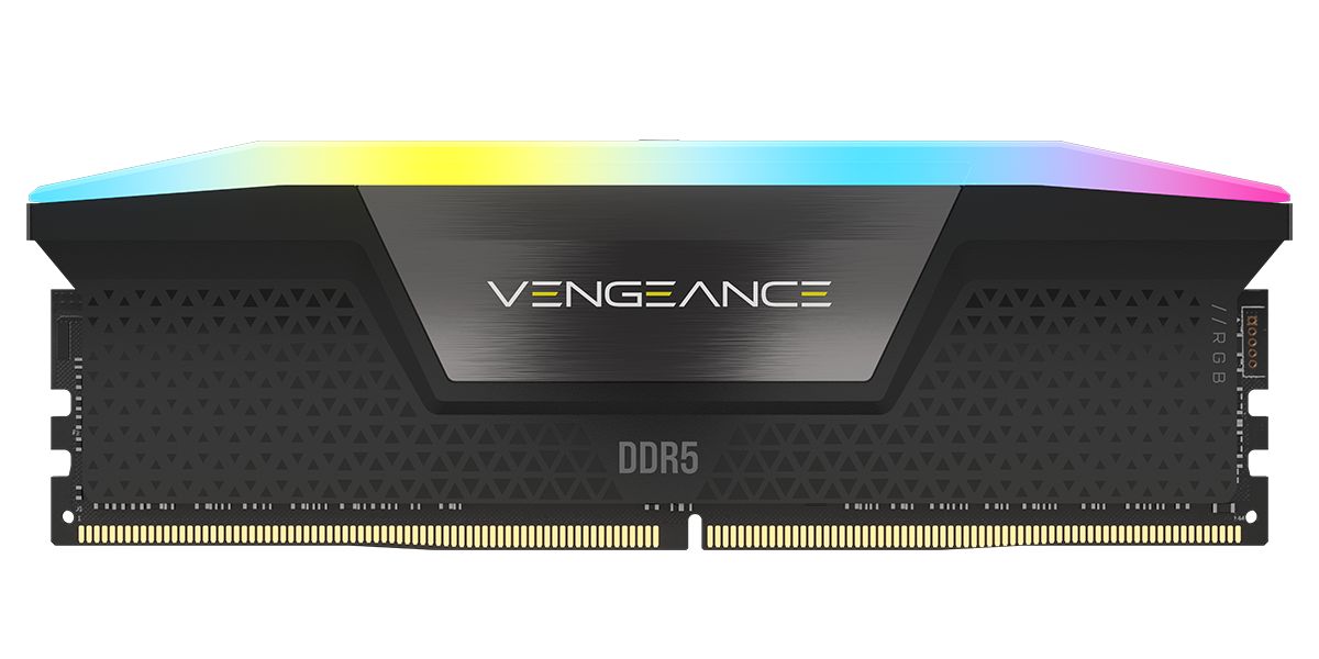 Vengeance RGB, DDR5, 64GB (2x32GB), DDR5 6000, C30, 1.4V, Intel XMP, Negru_3